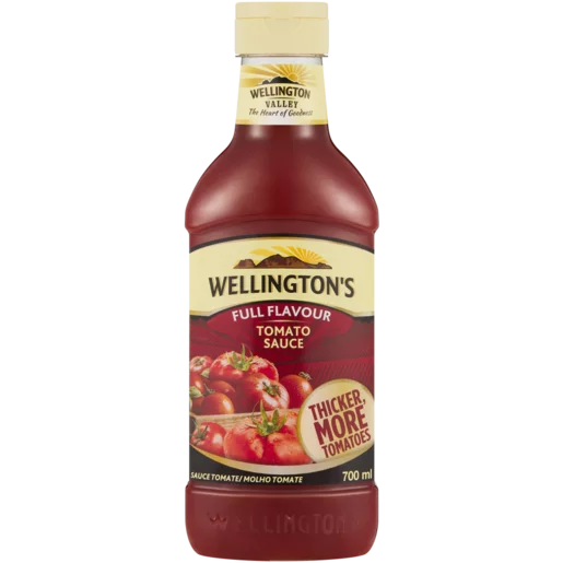 Wellingtons Tomato Sauce Smooth 700ml