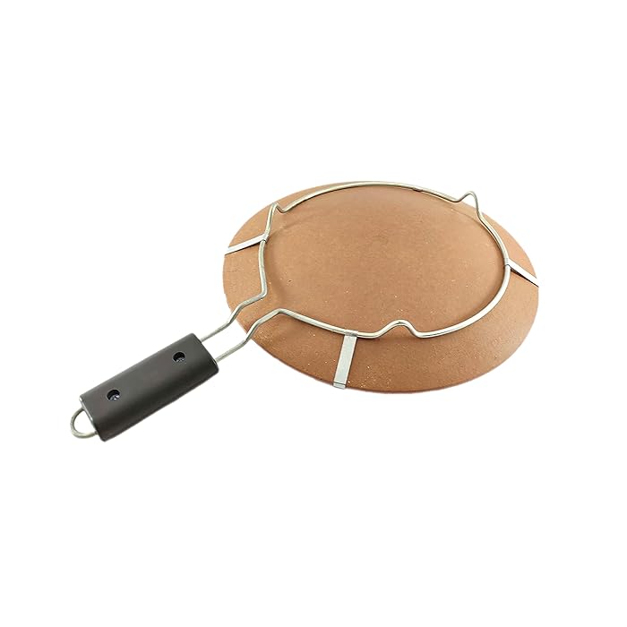 Shree Ganesh Clay Tawa With Handle