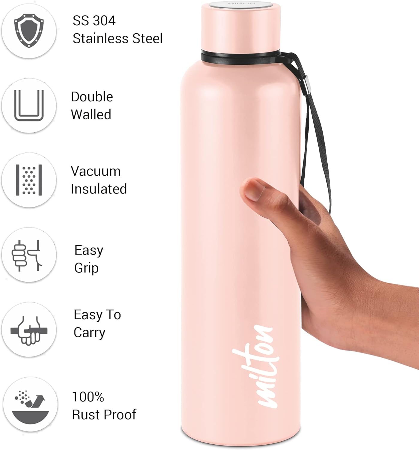 Miltong Thermosteel Aura 1000 Bottle