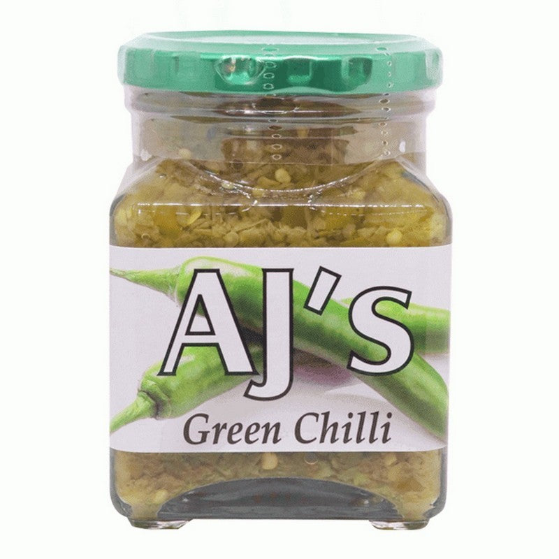 Aj's Diced Green Chilli Sauce 260g