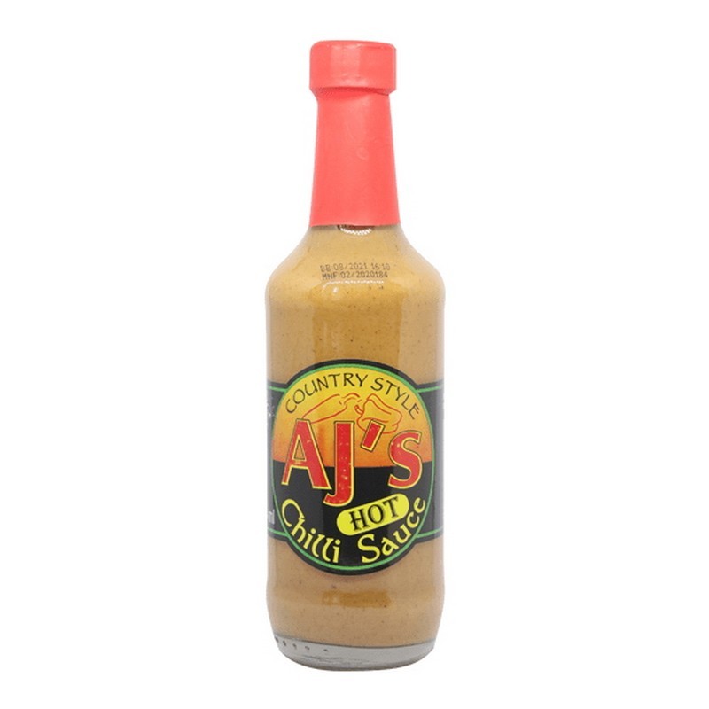 Aj's Hot Chilli Sauce 250ml