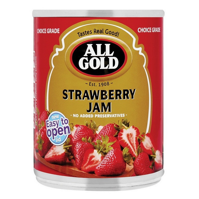 All Gold Strawberry Jam 450g