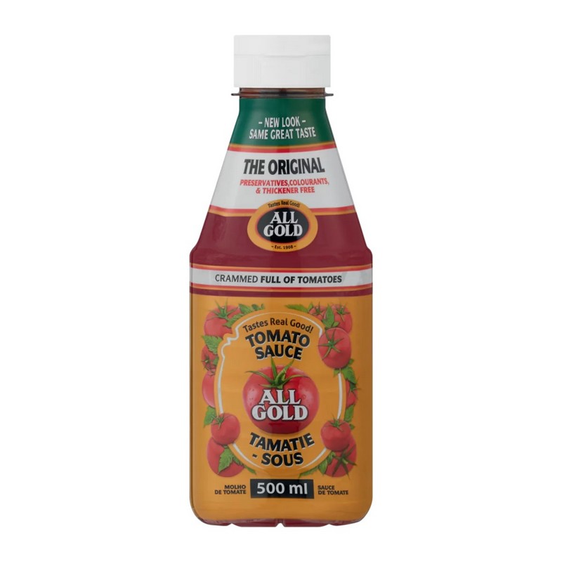 All Gold Tomato Sauce Sqeeze Bottle 500ml