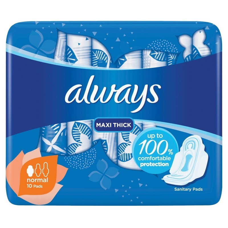 Always Maxi Thick Normal 10's