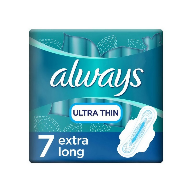 Always Ultra Thin Night Extra Long 7's