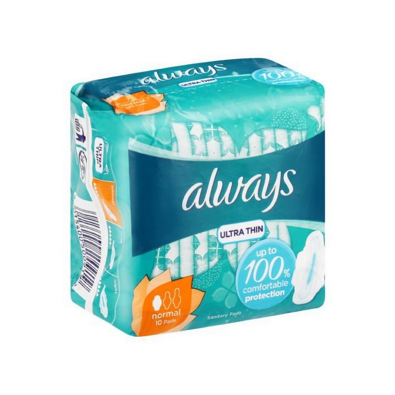 Always Ultra Thin Night Normal 10's