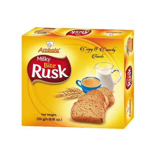 Ambala Milky Bite Rusk 250g