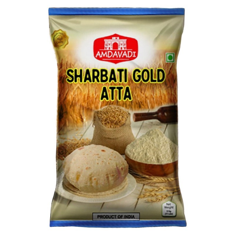 Amdavadi Sharbati Gold Atta 5kg