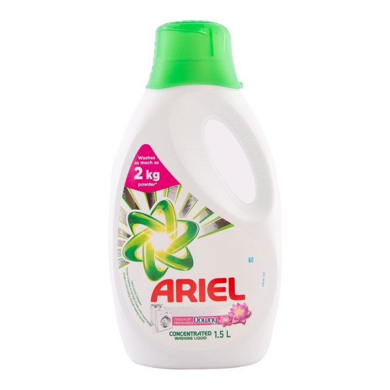 Ariel Liquid Detergent Auto Touch Of Downy 1.5l