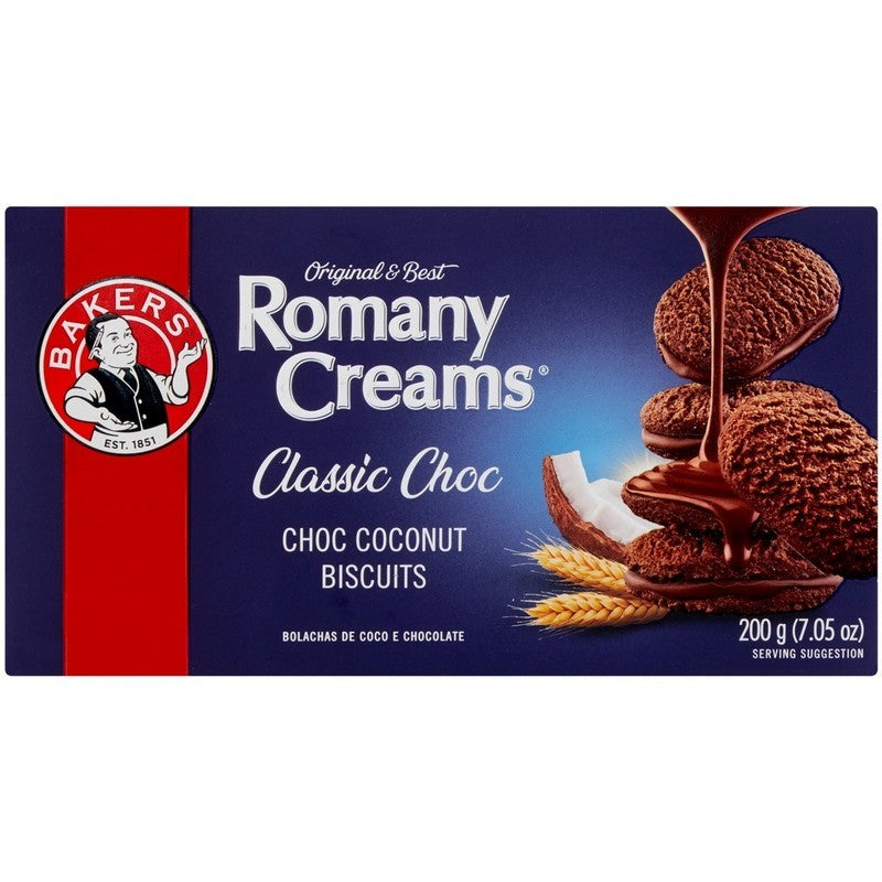 Bakers Biscuit Romany Creams 200g