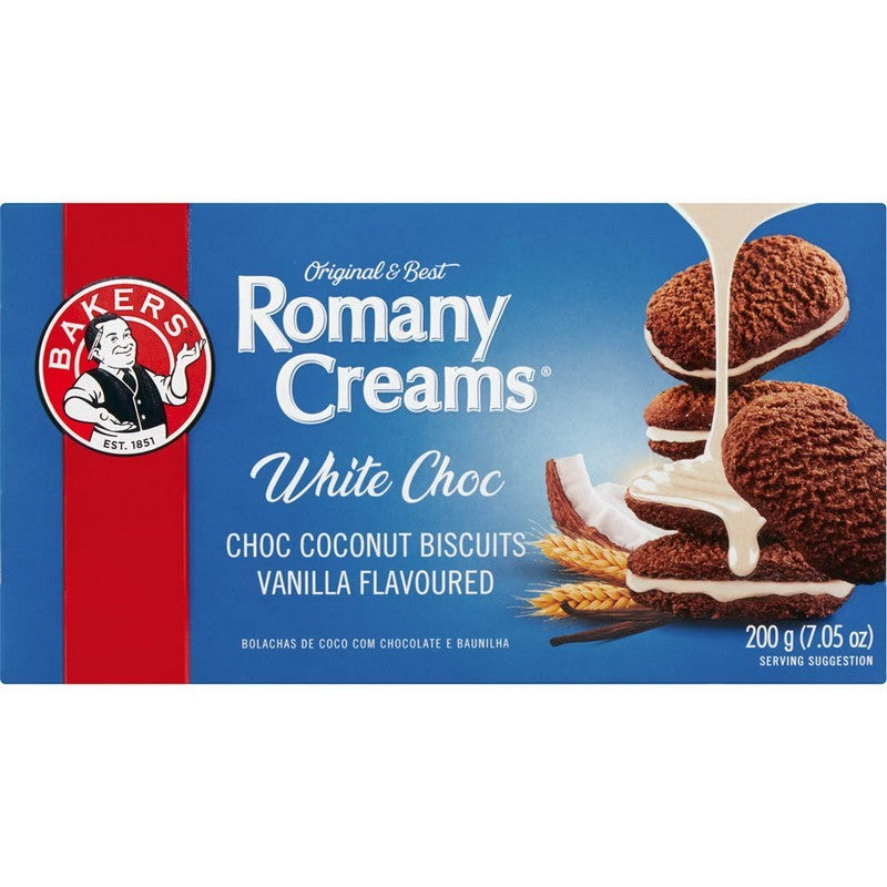 Bakers Biscuit Romany Creams 200g