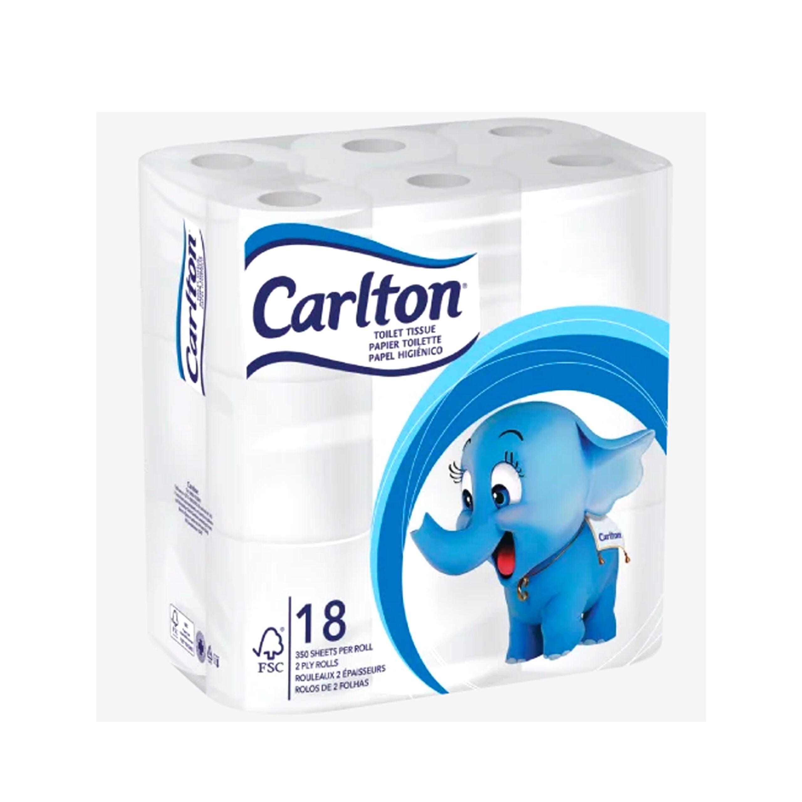 Carlton Toilet Rolll 2 PLY 18s