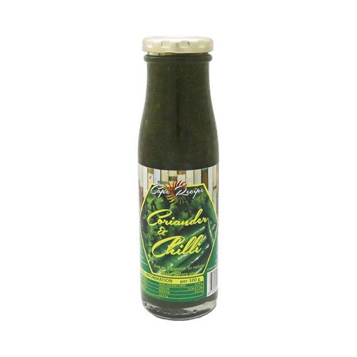 Cape Recipe Coriander Chilli Sauce 250ml