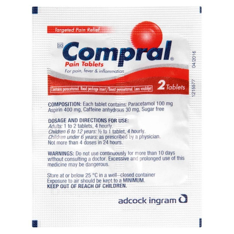 Compral Pain Tablets 2's