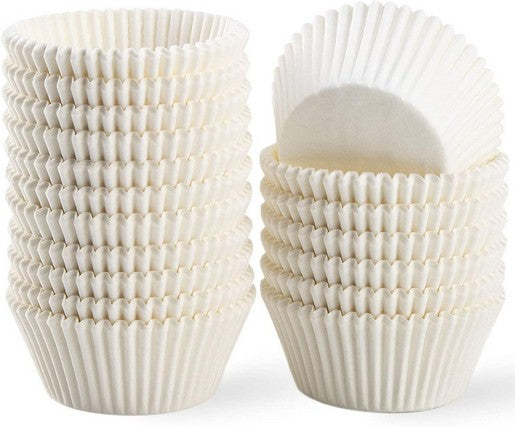 Cup Cake Cups White 500s