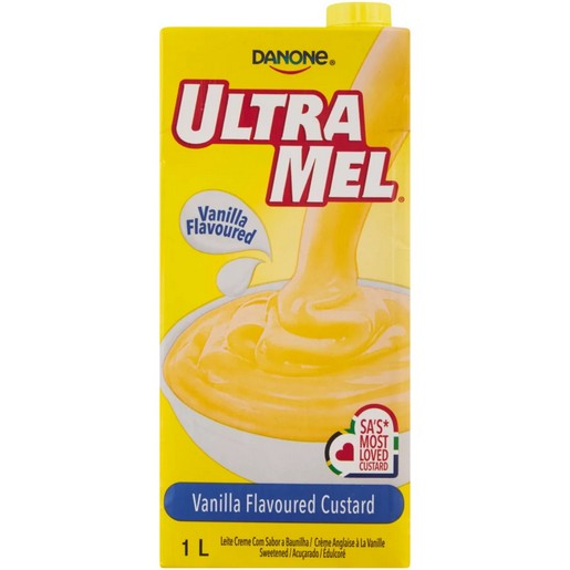 Danone Ultra Mel Vanilla Flavoured Custard 1L