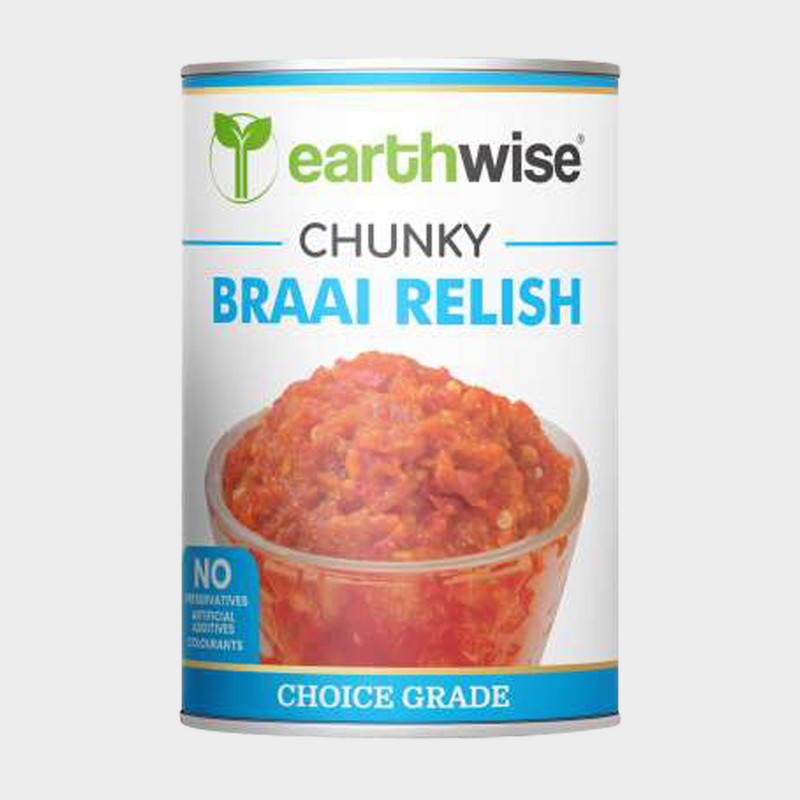 Earthwise Chunky Braai Relish 400g