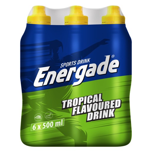 Energade Sports Drink 6 x 500ml