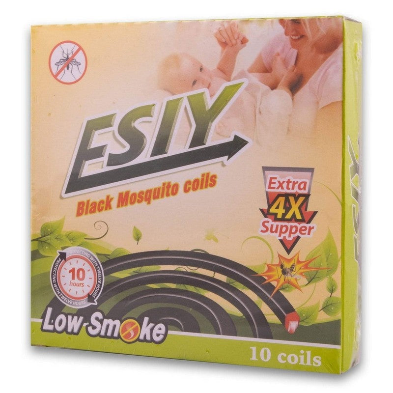 Esiy Black Mosquito Coils 10's