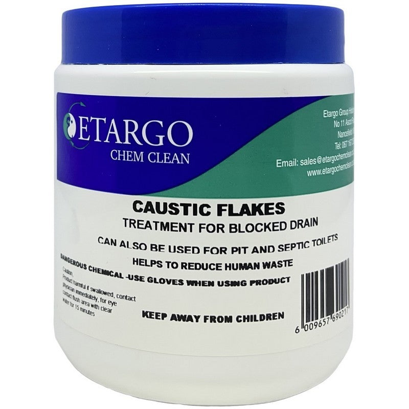 Etargo Caustic Flakes 500g