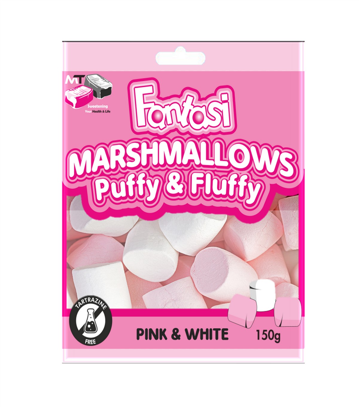 Fantasi Marshmallow Puffy & Fluffy 150g