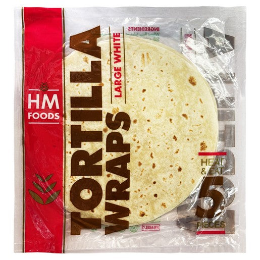 Tortilla Wraps White