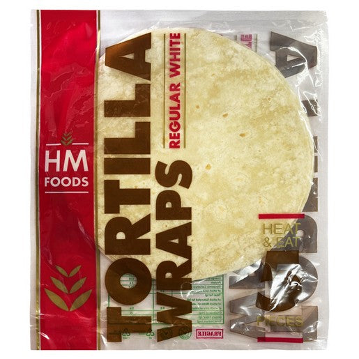 Tortilla Wraps White