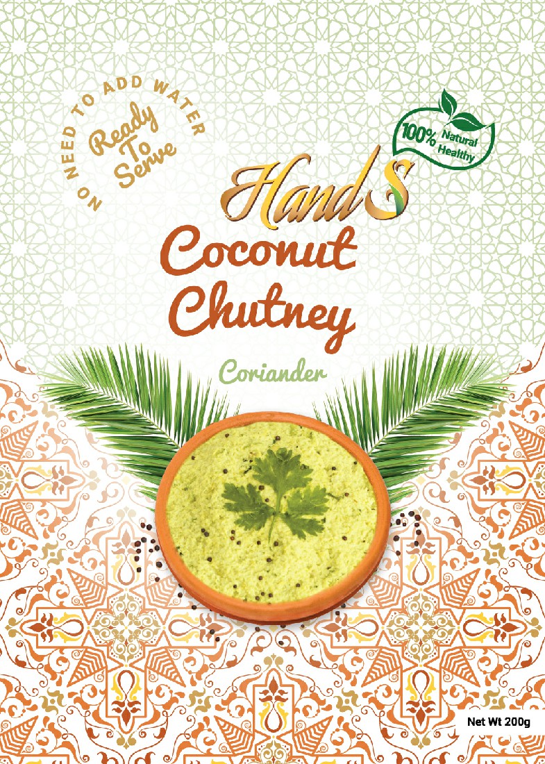 Hands Coconut Chutney 200g