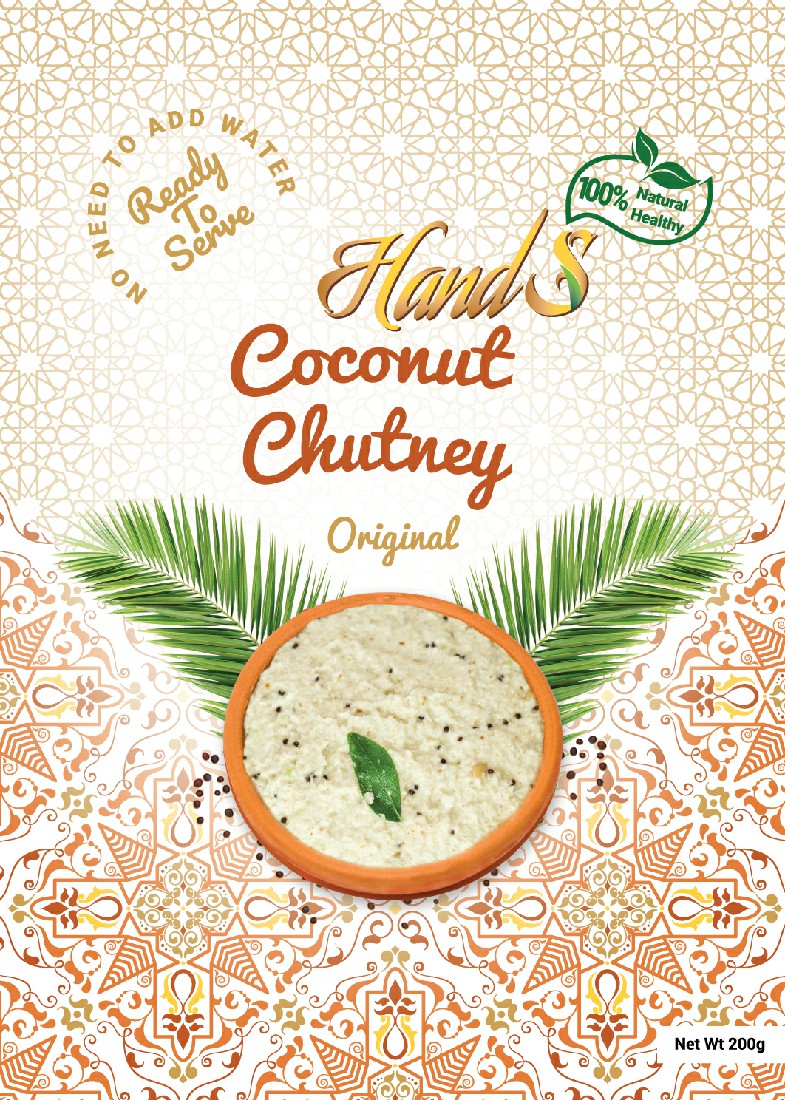 Hands Coconut Chutney 200g