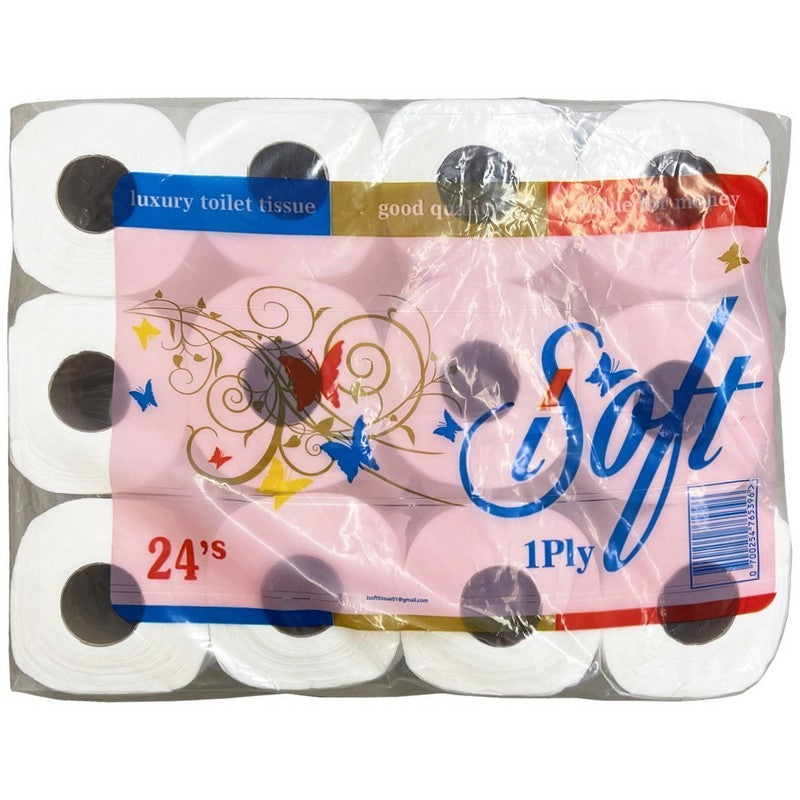 I-Soft 1 Ply Toilet Paper