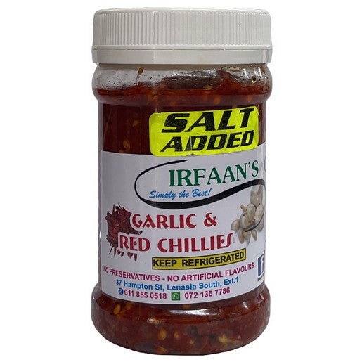 Irfaan's Garlic & Red Chillies Paste
