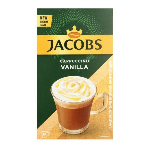Jacob's Cappuccino Vanilla 10's 147g