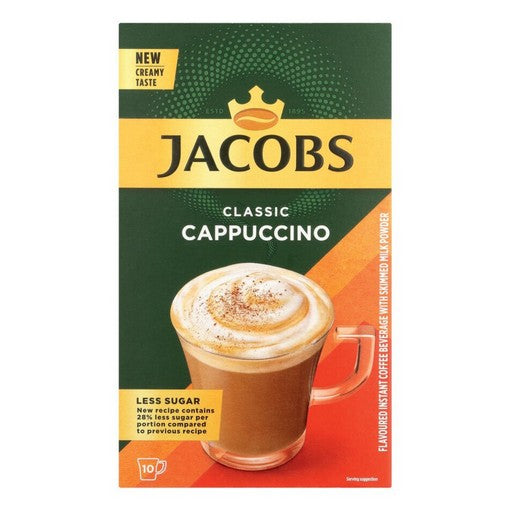 Jacob's Classic Cappuccino 10's 148g