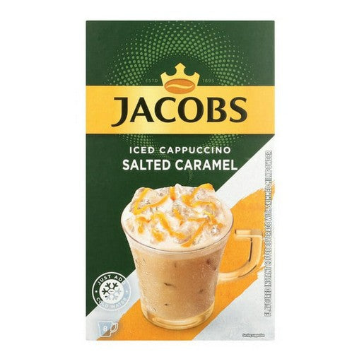 Jacob's Iced Cappuccino Salted Caramel 8's 162.4g