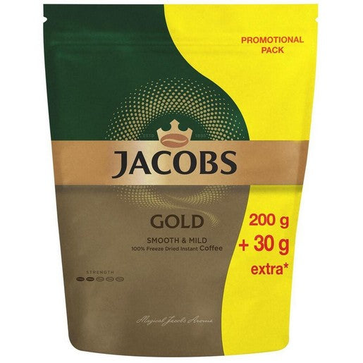 Jacob's Kronung Gold Instant Coffee Pouch 230g