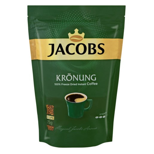 Jacob's Kronung Instant Coffee Pouch 75g