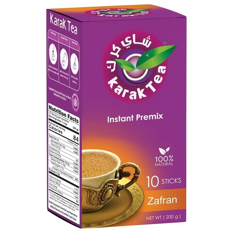 Karak Tea Zafran Instant Premix