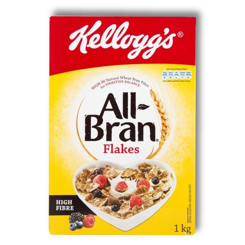Kellogg's All Bran Flakes Cereal