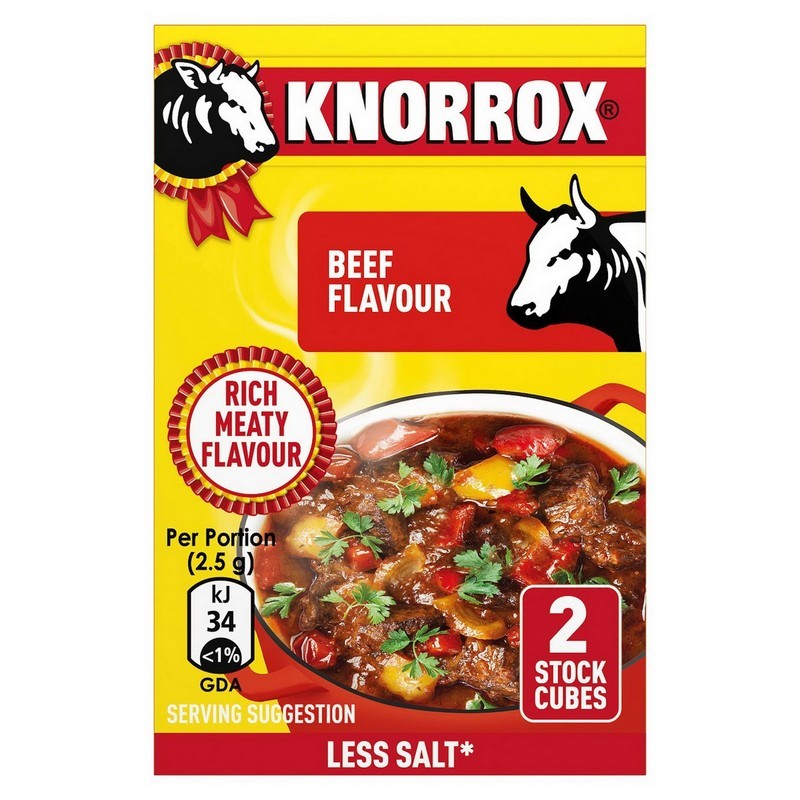 Knorrox Beef Flavoured Stock Cubes