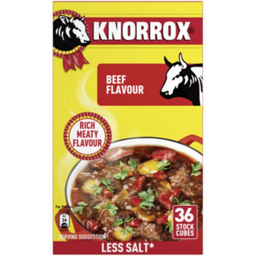 Knorrox Beef Flavoured Stock Cubes