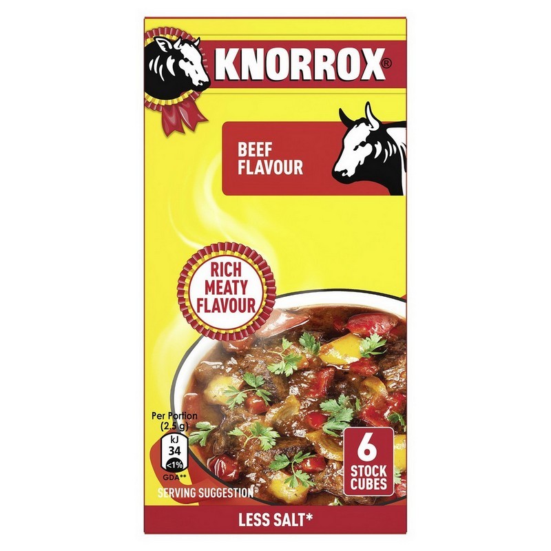 Knorrox Beef Flavoured Stock Cubes
