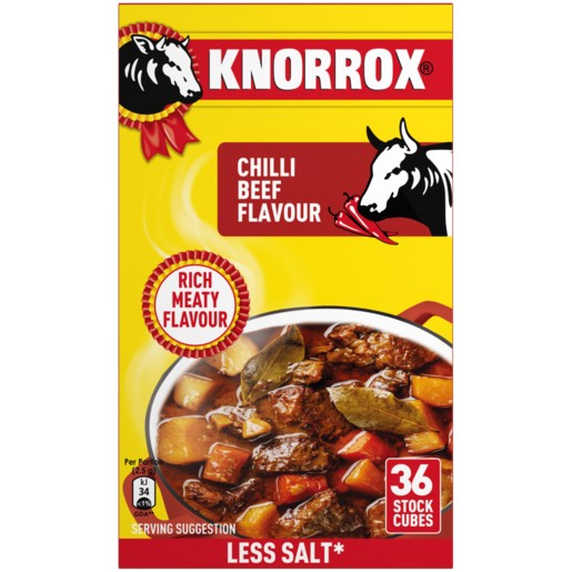 Knorrox Chilli Beef Flavoured Stock Cubes