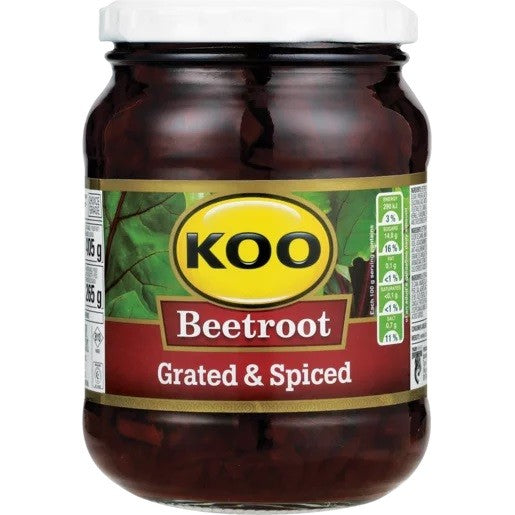 Koo Beetroot Grated & Spiced