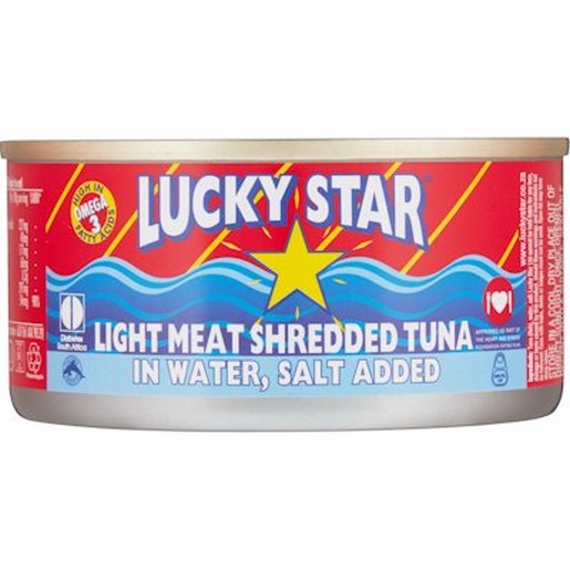 Lucky Star Light Meat Shredded Tuna In Water 170g