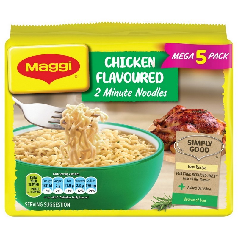 Maggi Instant 2 Minute Noodles (5x73g)