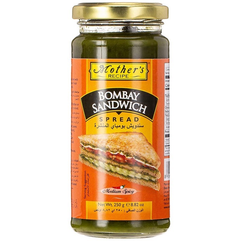 Mother's Recipe Bombay Sandwich Spread 250g