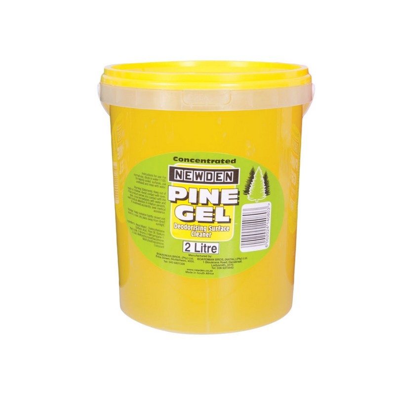 Newden Pine Gel Deodorising Surface Cleaner Yellow