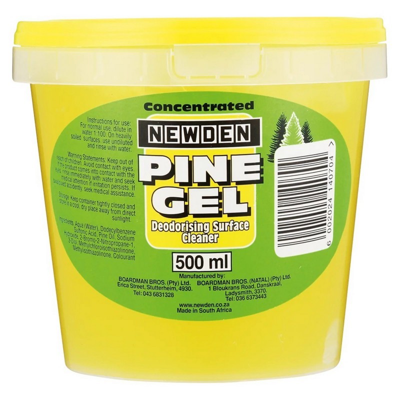 Newden Pine Gel Deodorising Surface Cleaner Yellow