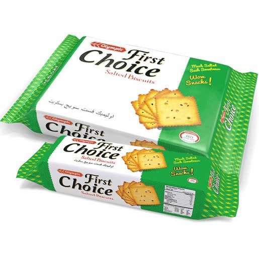 Olympic First Choice Salted Biscuits 180gm