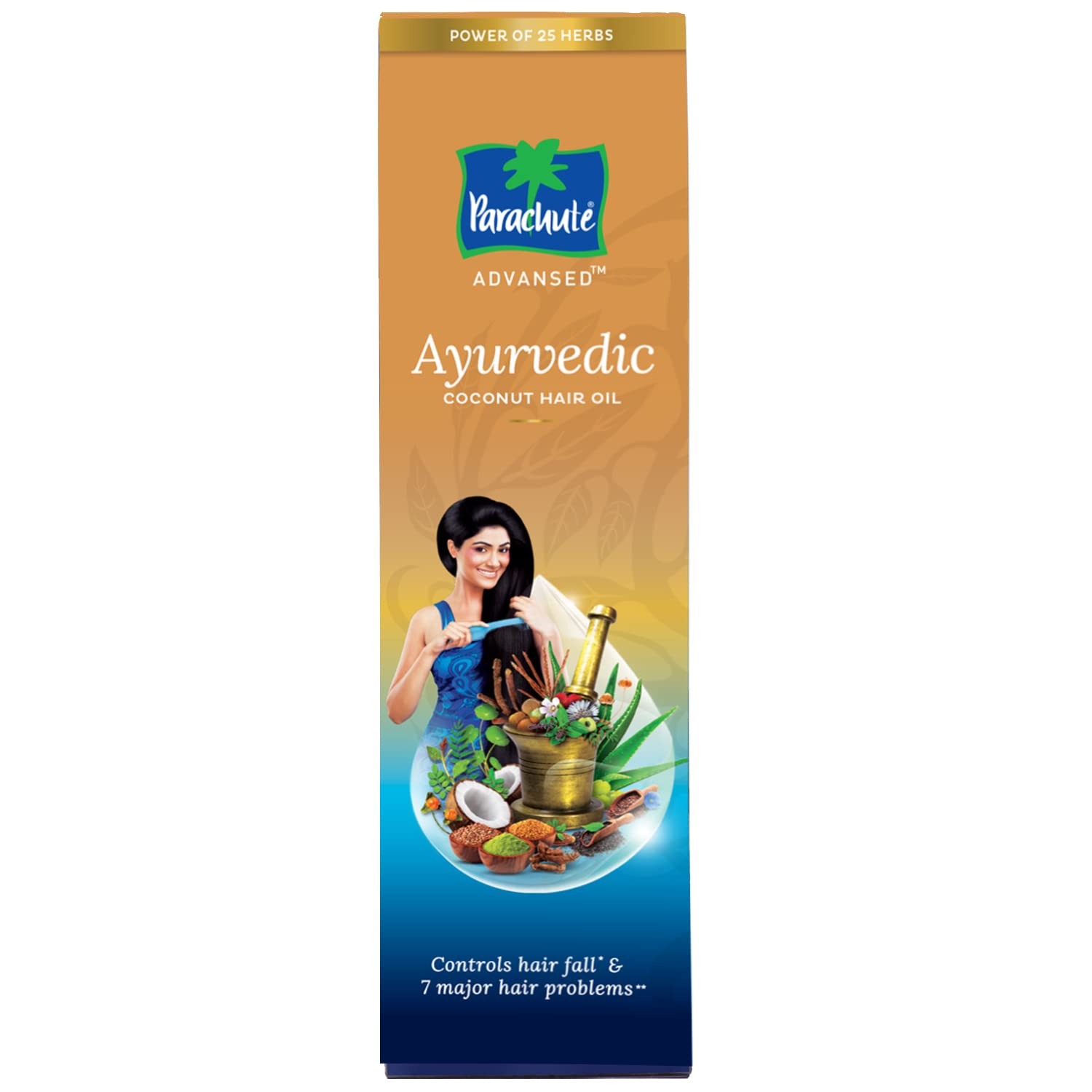 Parachute Ayurvedic Coconut Hair Oil 180ml